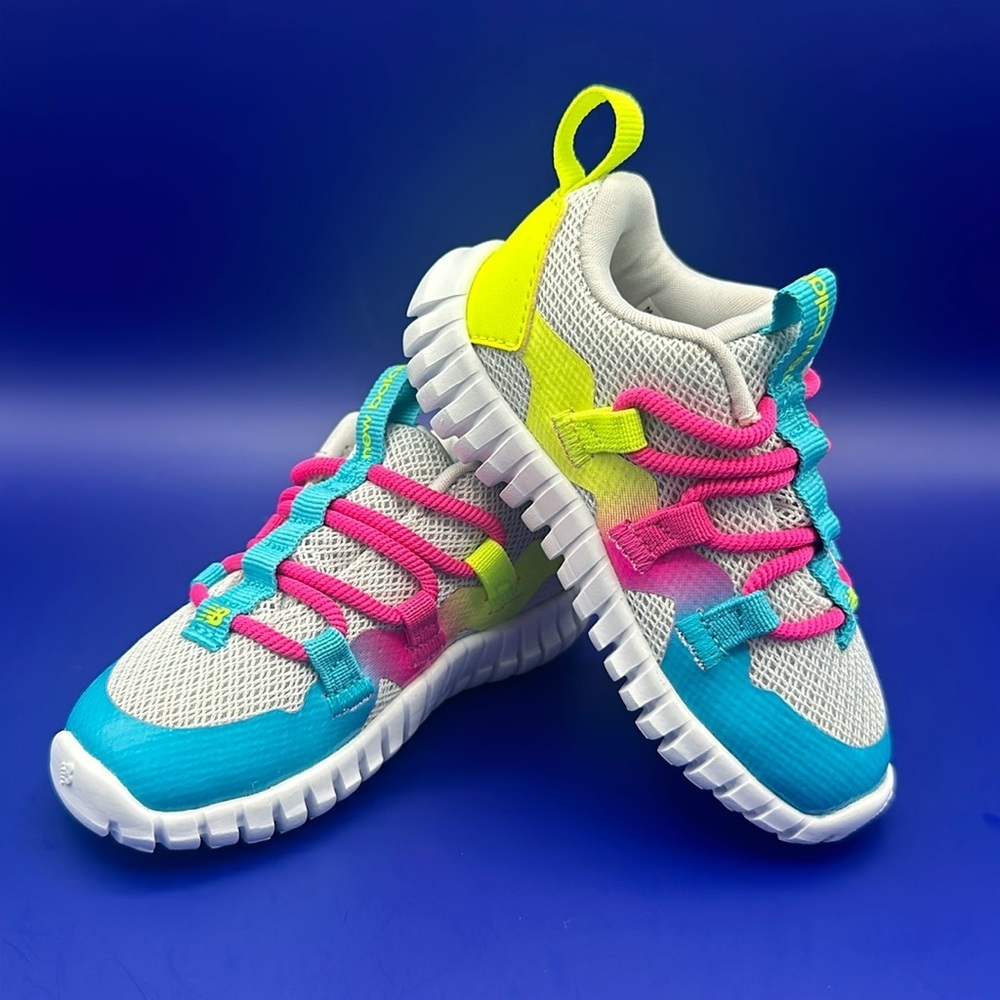 New Balance Pink and Blue Sneakers